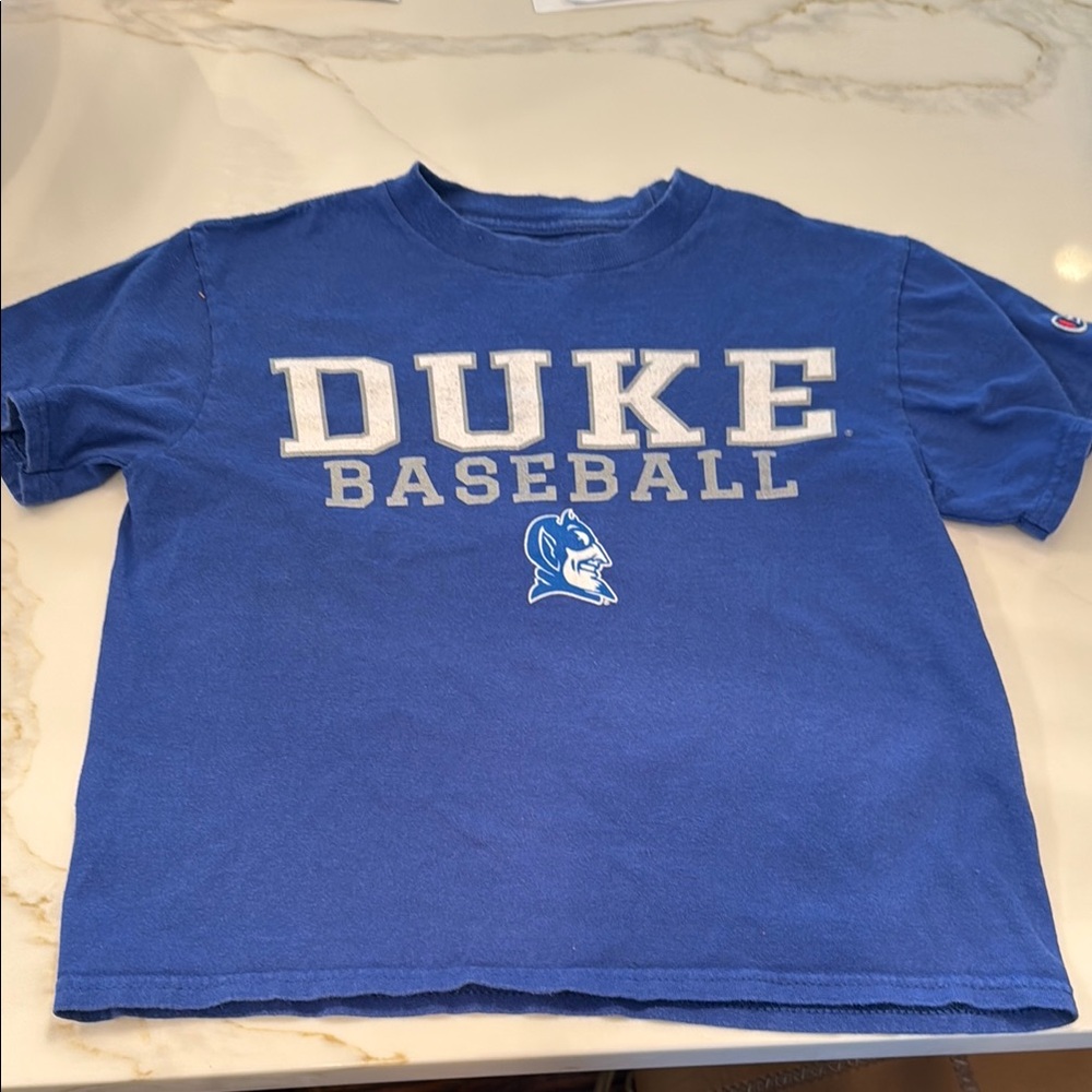 Champion Kids Blue Duke Baseball Tee